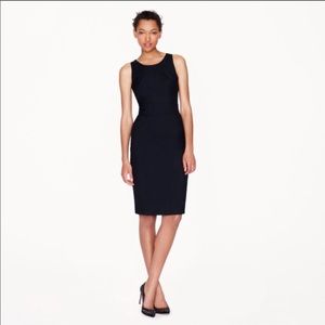 J Crew Emmaleigh Wool Suiting Dress